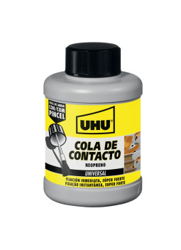 Colle de Contact Néoprène avec pinceau UHU 125 ml