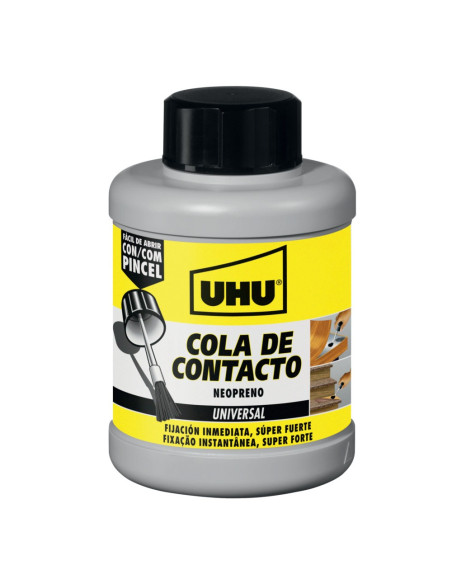 Colle de Contact Néoprène avec pinceau UHU 125 ml