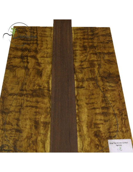 Madera exclusiva Drop Top Lupa de Arce