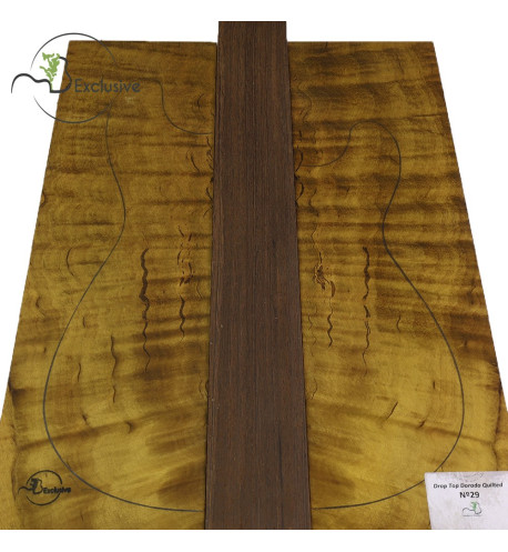 Madera exclusiva Drop Top Lupa de Arce