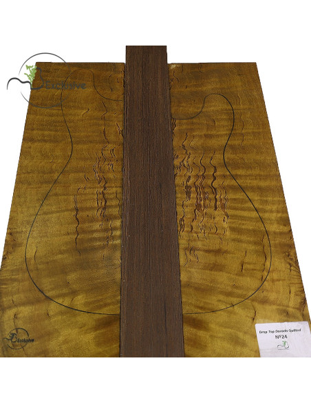 Madera exclusiva Drop Top Lupa de Arce
