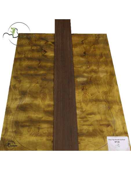 Madera exclusiva Drop Top Lupa de Arce