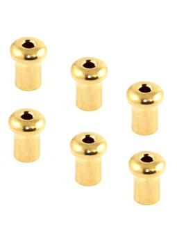 Ferrules Frontales para Cuerdas Guitarra dorados