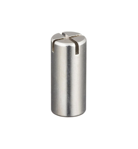 Écrou truss-rod Nickel Cylindrique, Rainurage Croix, M5 Hosco