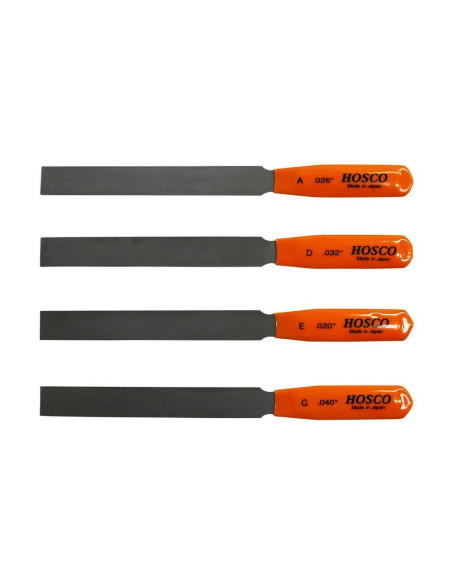 Set 4 Limas Para Violín Hosco