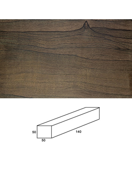 Madera de Malaysian Blackwood para Torno y Talla | Madera Barber
