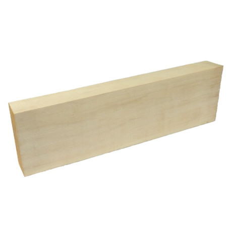 Curly Maple Piece 450x160x45 mm