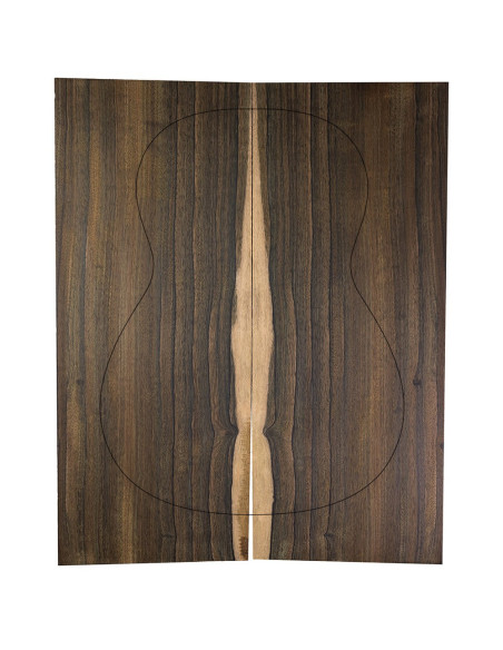 Fonds Malaysian Blackwood AA Guitare Classique|Maderas Barber