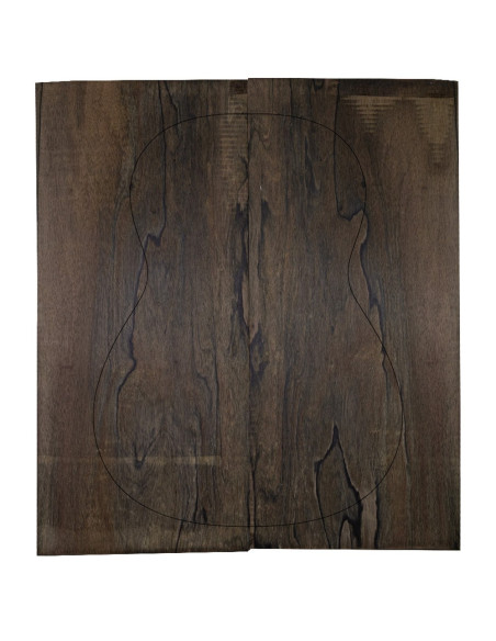 Malaysian Blackwood or Green Ebony Classic Guitar Backs