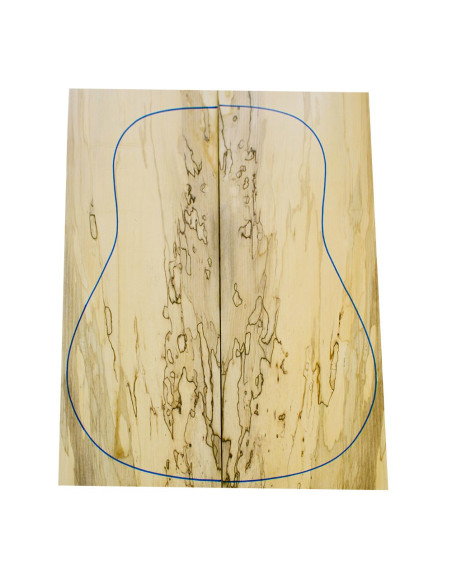 Comprar Fondos de Arce Spalted para Guitarra Acústica | Maderas Barber