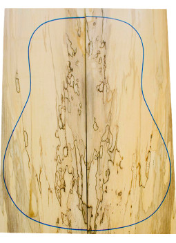 Comprar Fondos de Arce Spalted para Guitarra Acústica | Maderas Barber