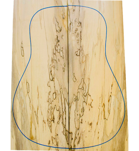 Comprar Fondos de Arce Spalted para Guitarra Acústica | Maderas Barber