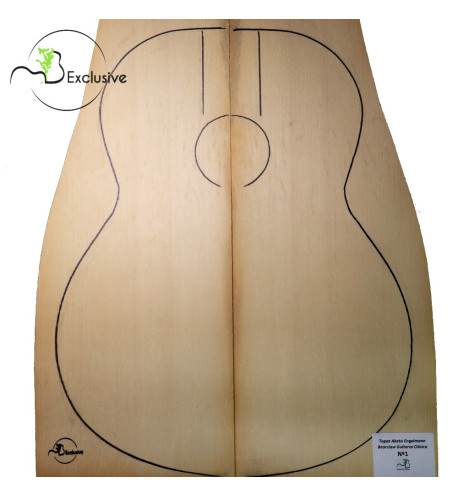 Tapas Abeto Engelmann Bearclaw Guitarra Clásica MB Exclusive Nº1