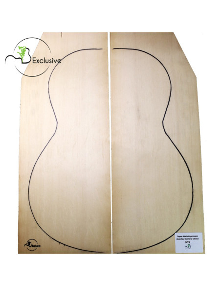 Tables Épicéa Engelmann Bearclaw Guitare Classique MB Exclusive Nº5| Maderas Barber