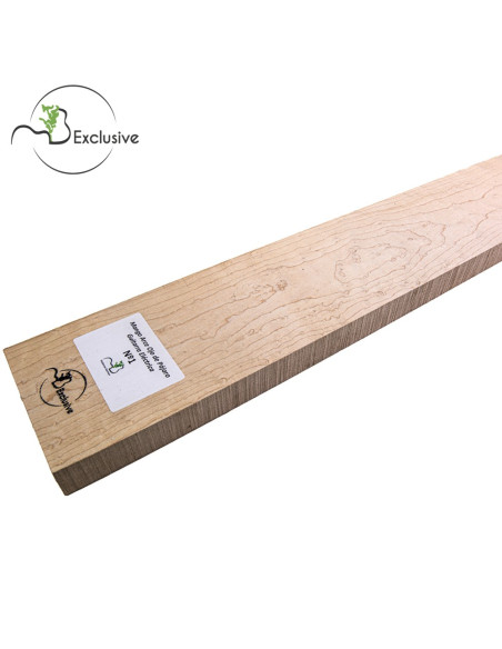 Birdseye Maple Neck 700x100x25 mm MB Exclusive Nº1 | Maderas Barber