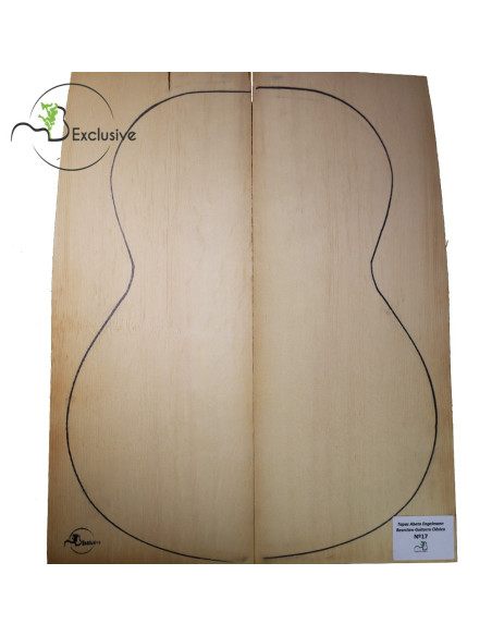 Tables Épicéa Engelmann Bearclaw Guitare Classique MB Exclusive Nº17| Maderas Barber