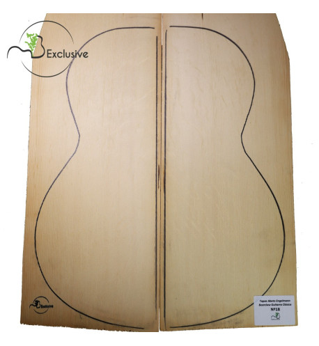 Tapas Abeto Engelmann Bearclaw Guitarra Clásica MB Exclusive Nº18