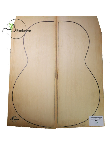 Tapas Abeto Engelmann Bearclaw Guitarra Clásica MB Exclusive Nº18