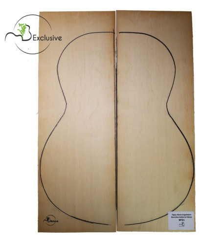 Tapas Abeto Engelmann Bearclaw Guitarra Clásica MB Exclusive Nº21