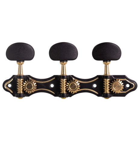 Mécanique Aparicio Guitare Classique Modèle Murcia Noir-Bronze/Ébène