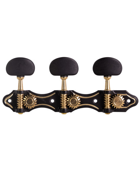 Mécanique Aparicio Guitare Classique Modèle Murcia Noir-Bronze/Ébène