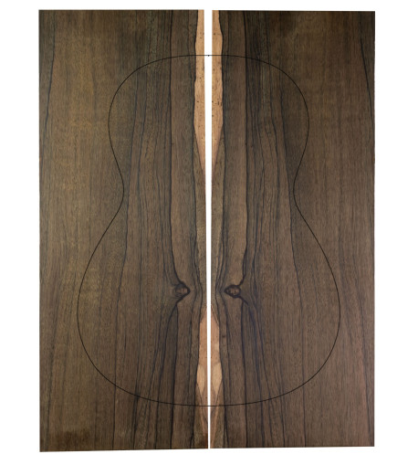 Fonds Malaysian Blackwood AA Guitare Classique