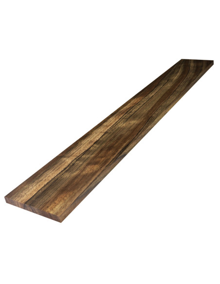 AAA Malaysian Blackwood Electric Bass Fingerboard | Maderas Barber