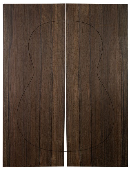 Fonds Malaysian Blackwood AA Guitare Clasique|Maderas Barber