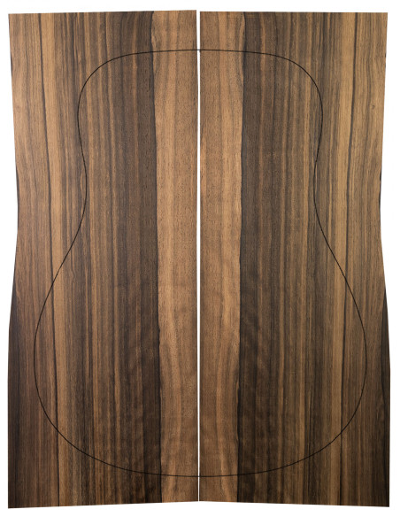 aros ebano verde guitarra acústica