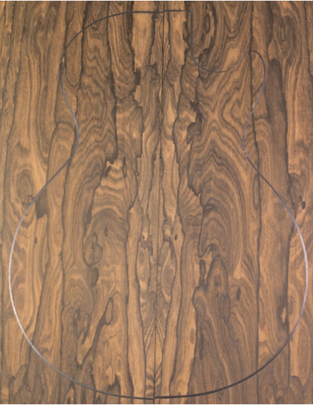 Carved Top Ziricote Guitarra / Bajo Eléctrico | Maderas Barber