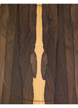 Ziricote Bass / Electric Guitar Carved Top |  | Maderas Barber