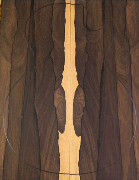 Ziricote Bass / Electric Guitar Carved Top |  | Maderas Barber