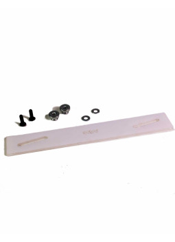 Acrylic Depth Slot For Fretting Saws With Screws | Maderas Barber