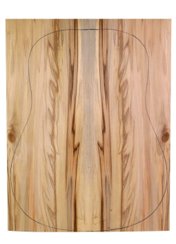 Red Gum + Red Gum Plywood Acoustic Guitar Backs | Maderas Barber