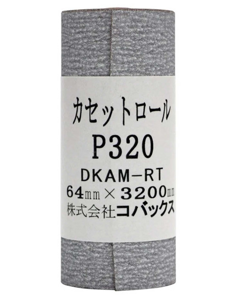 Lija Kovax en Rollo, Grano 320 Hosco KCR320 | Maderas Barber