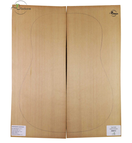 Red Cedar Acoustique Guitar Top MB Exclusive Nº 000012