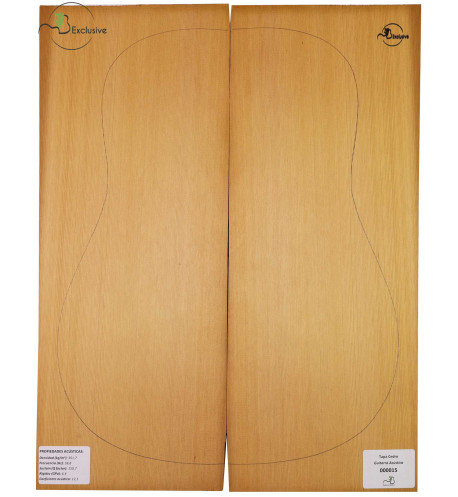 Red Cedar Acoustic Guitar Top MB Exclusive Nº 000015