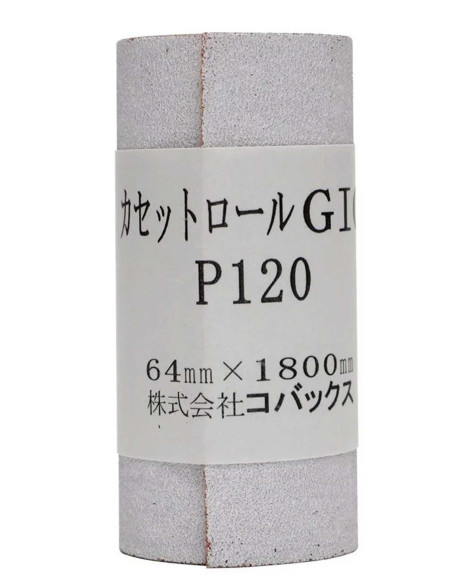 Papier de verre Kovax en rouleaux, grain 120 Hosco KCR120