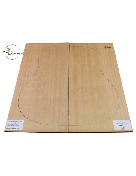 Red Cedar Acoustic Guitar Top MB Exclusive Nº 000021
