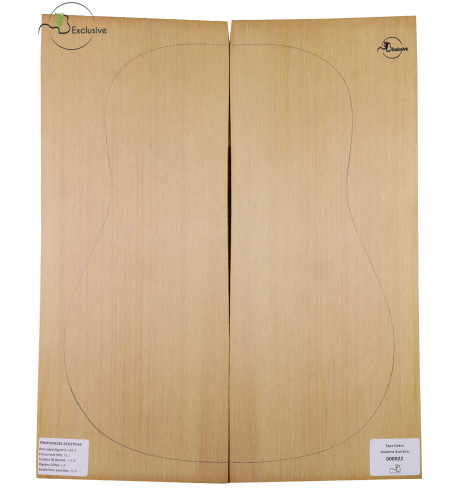 Red Cedar Acoustic Guitar Top MB Exclusive Nº 000022
