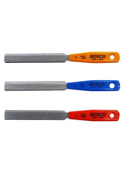 Double Edge Bass Nut File Set Of 3 Hosco TL-NF3B | Maderas Barber