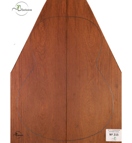Madagascar Rosewood Set No. 215 for Classical Guitar MB Exclusive