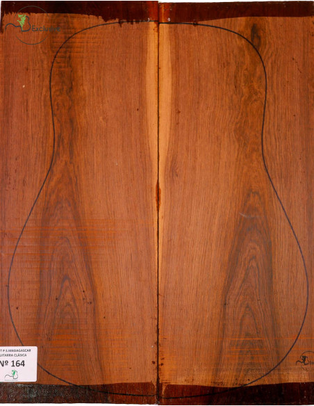 Madagascar Rosewood Set No. 164 for Classical