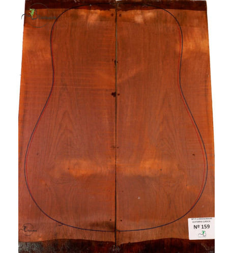 Juego Palo Santo Madagascar Guitarra Clásica MB EXclusive  Nº 159