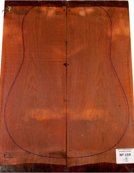 Jeu Palissandre Madagascar Guitare Classique MB EXclusive  Nº 159