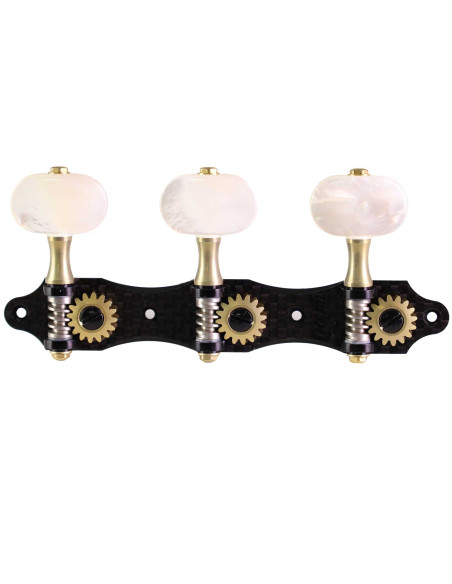 Gotoh Classical Guitar Machine Head Carbon Fiber X Gold KG01CA/M-XG