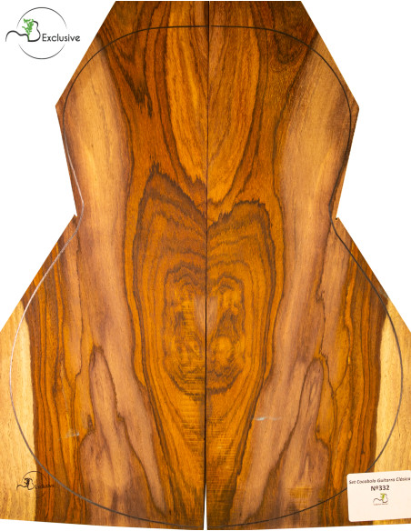 Jeu Cocobolo Guitare Classique MB Exclusive Nº 332
