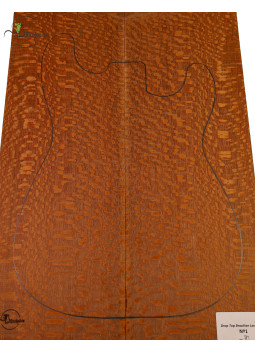 Drop Top Brazilian Lacewood MB Exclusive Nº1 | Maderas Barber