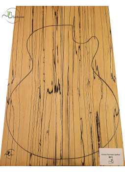 Carved Top Haya Spalted MB Exclusive Nº1 |Maderas Barber