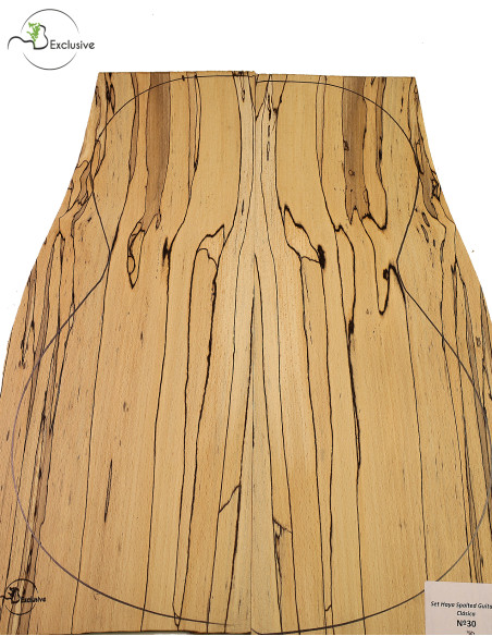 Spalted Beech Set Nº 30 Classical Guitar |Maderas Barber